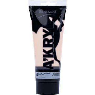 Renesans A'kryl farba akrylowa 200ml 35 cielisty