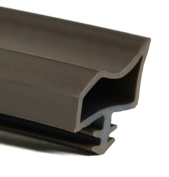 USZCZELKA DRZWI WEWNĘTRZNYCH DREWNIANYCH Z PRZYLGĄ CIEMNY BRĄZ