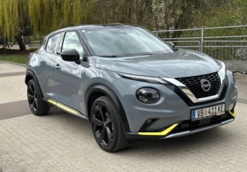 Nissan Juke II Crossover 1.0 DIG-T 114KM 2022 Nissan Juke 1.0 benzyna, KIIRO, JAK NOWY Niski Przebieg Benzyna 114KM, zdjęcie 1
