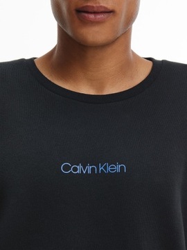 CALVIN KLEIN BLUZA MĘSKA L/S SWEATSHIRT BLACK r.S