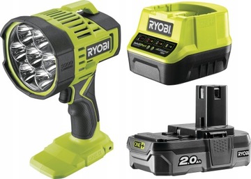 LAMPA LED LATARKA SZPERACZ 3000 Lm RYOBI RLS18 2Ah