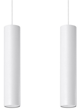 SOLLUX 17 Nowoczesna Lampa Wisząca LAGOS 2 Biały