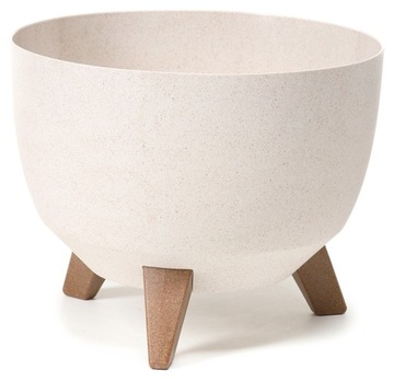Doniczka Misa ROMA ECO-Wood 240 biały