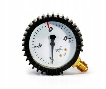 MANOMETR WSKAŹNIK CIŚNIENIA Ar/Co2 0-315 M12x1,5