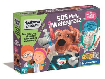 MAŁY WETERYNARZ NAUKOWA ZABAWA 50712 CLEMENTONI