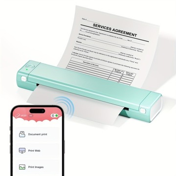 Itari M08F Portable Wireless Printer, 8.5'' X 11'' US Letter Mobile