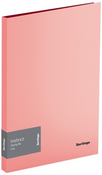 RÓŻOWY SEGREGATOR różowy 17mm Berlingo Binder SKOROSZYT do Biura PORZĄDNY
