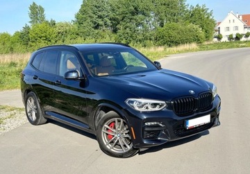 BMW X3 G01 M-SUV M40i 360KM 2021 BMW X3 4x4 X3 M40i 360 KM 2021r Idealny Warszawa