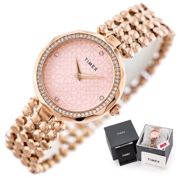 ORYGINALNY ZEGAREK DAMSKI TIMEX TW2V02800 + PUDEŁKO NA PREZENT KOMPLET