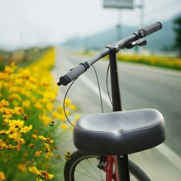 ВОДОНЕПРОНИЦАЕМАЯ, ДЫШАЩАЯ, ШИРОКАЯ ПОДУШКА ВЕЛОСИПЕДНОГО СИДЕНЬЯ