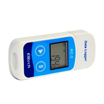 Wyświetlacz LCD 4xRC Rejestrator temperatury USB 4 szt