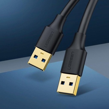 Кабель USB 3.2 1 м, черный