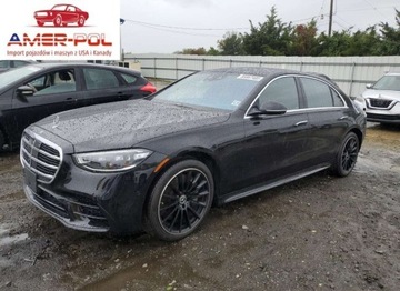 Mercedes Klasa S W223/V223 2022 Mercedes-Benz Klasa S 500 4Matic 2022 3.0l 3.0 Benzyna 429KM