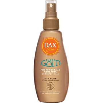 Dax Sun Przyspieszacz do twarzy i ciała TURBO GOLD