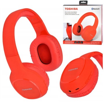 TOSHIBA słuchawki do nauki zdalnej z MIKROFONEM