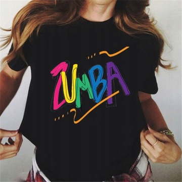 Футболка с принтом ZUMBA, L