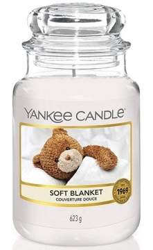 YANKEE CANDLE ŚWIECA Soft Blanket duża 623g