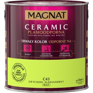 FARBA MAGNAT CERAMIC 2,5L C43 ZWYCIĘSK ALEKSANDRYT