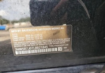 BMW Seria 3 G20-G21 2020 BMW Seria 3 Auta z USA - Zapytaj o wiecej ofert 2.0 Benzyna 156KM, zdjęcie 9