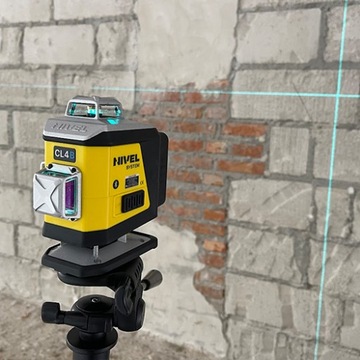 NIVEL SYSTEM LASER KRZYŻOWY CL4B NIEBIESKI +ZESTAW
