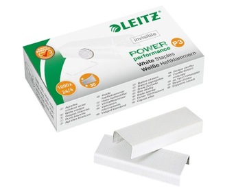 LEITZ СКОБЫ 24/6 БЕЛЫЕ +