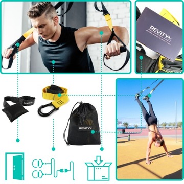 ЛЕНТЫ ДЛЯ ТРЕНИРОВОК GRAVITY TRAINER СО СПЕЦИАЛЬНЫМ КРЕПЛЕНИЕМ НА ПОТОЛОК