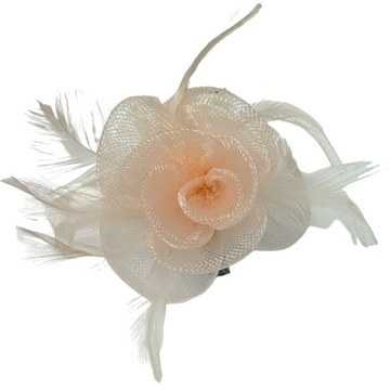Fascynator na głowę KWIAT Stroik na głowę RÓŻOWY Lolita Accessories