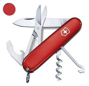 Victorinox 1.3405, scyzoryk Compact, 91 mm, 15 funkcji, nożyczki, długopis