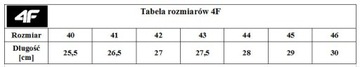 SANDAŁY męskie 4F 4FSS23FSANM018-22S sportowe 43