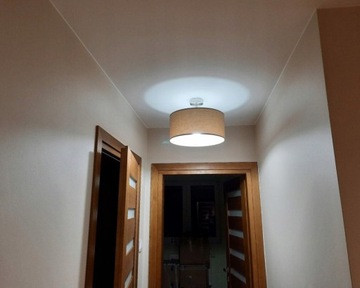 Люстра светодиодная потолочная с абажуром Е27 для гостиной, темно-синий