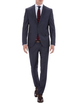 CINQUE CIMOTELLI SLIM FIT GRAPHYTE NAVY SUIT r 48