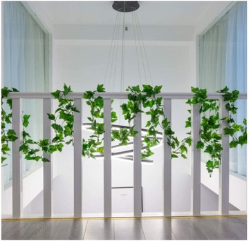 25-метровое искусственное растение плюща, подвесное украшение x 12