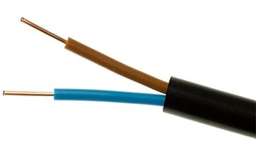 KABEL MIEDZIANY ZIEMNY YKY 2X2,5 0,6/1kV NA METRY