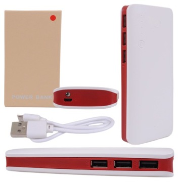 ŁADOWARKA BEZPRZEWODOWA POWERBANK 20000MAH KABEL