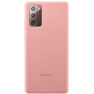 Etui Samsung Silicone Cover Miedziany do Note 20