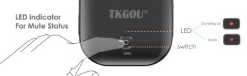 USB микрофон TKGOU для ПК, компьютерный микрофон, микрофон