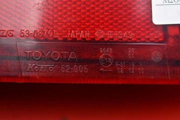 SVĚTLO LEVÝ ZADNÍ TOYOTA YARIS 1 I 5D 99R