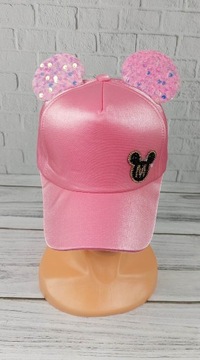 ШАПКА ДЛЯ ДЕВОЧКИ С УШАМИ 50-55 РОЗОВЫХ