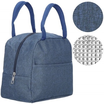 ИЗОЛИРОВАННАЯ ТЕРМОСУМКА ДЛЯ ЗАВТРАКА ДЛЯ ЕДЫ ПИКНИКА ПЛЯЖНОГО ЛАНЧ-БОКСА