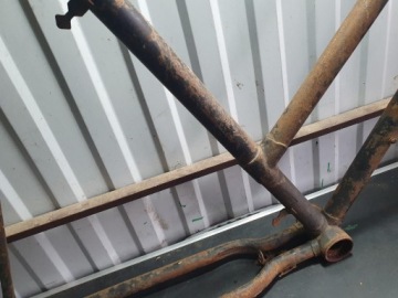 СТАРЫЙ АНТИЧНЫЙ ПОЛЬСКИЙ ВЕЛОСИПЕД PREDOM РАМА ROMET