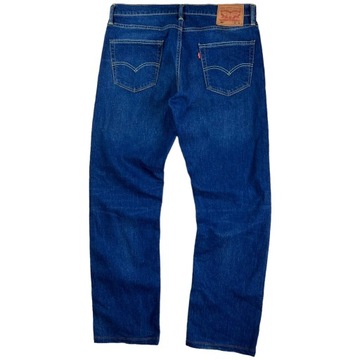 Spodnie Jeansowe LEVIS 504 33x34 Straight Proste Męskie Denim