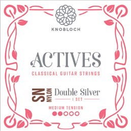 KNOBLOCH ACTIVES DOUBLE SILVER SN NYLON SET 300ADN STRUNY GITARY KLASYCZNEJ