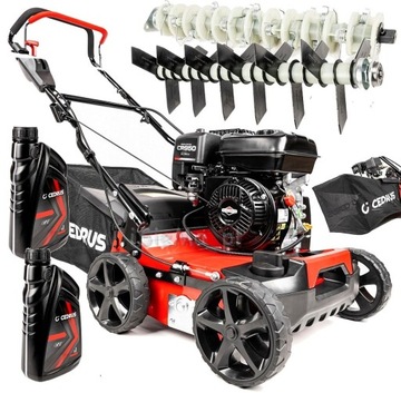 Wertykulator spalinowy 2w1 Areator Cedrus WR01 B silnik Briggs & Stratton