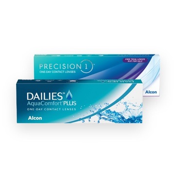 ALCON DAILIES AQUACOMFORT PLUS SOCZEWKI JEDNODNIOWE 30SZT MOC -3,50 +GRATIS