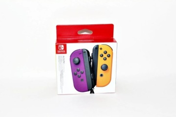 КОНТРОЛЛЕРЫ JOY CON PAIR ФИОЛЕТОВЫЙ ОРАНЖЕВЫЙ ПЕРЕКЛЮЧАТЕЛЬ
