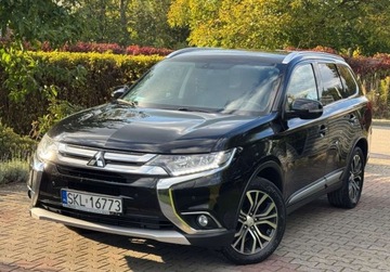 Mitsubishi Outlander III SUV Facelifting 2015 2.2 DI-D 150KM 2016 Mitsubishi Outlander 2,2 150KM AWD AUTOMAT 7os FullLED I wlasciciel Salon