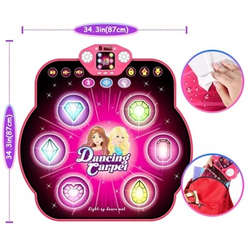 Коврик для танца танца на танцевальный коврик для детей Интерактивный мюзикл