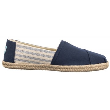 Buty Espadryle Toms Alpargata Rope Navy University Stripes 10019683