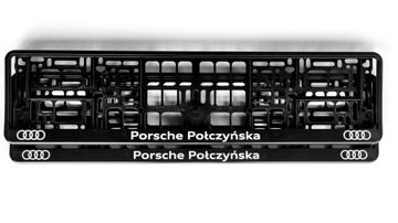 РАМКИ НОМЕРНОГО ЗНАКА AUDI ОРИГИНАЛЬНЫЙ ДИЛЕР