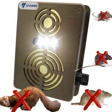 ODSTRASZACZ GRYZONI MYSZY SCZURÓW KUN ELEKTRYCZNY